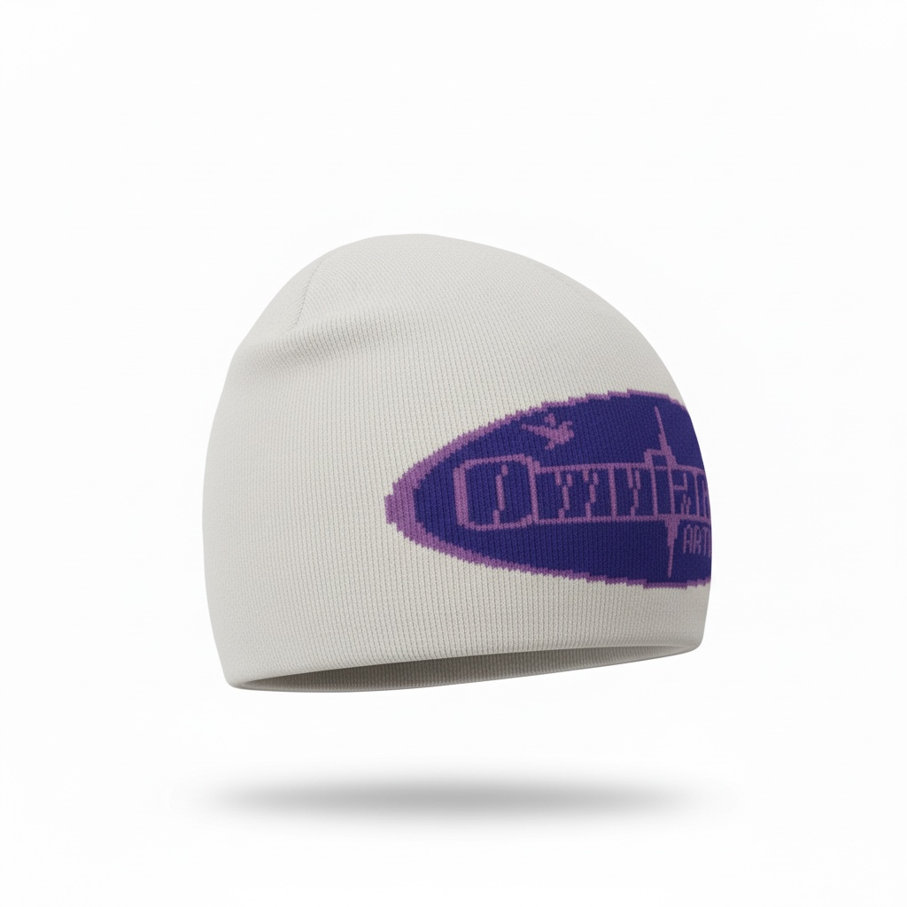 Onsra Reversible High-Contrast Classic Beanie