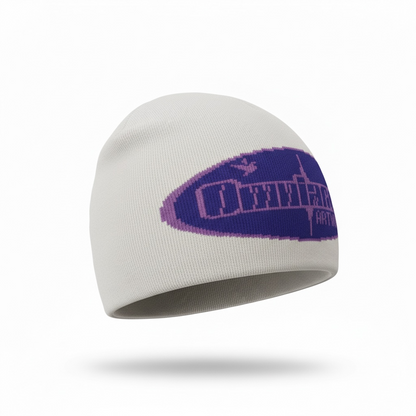 Onsra Reversible High-Contrast Classic Beanie
