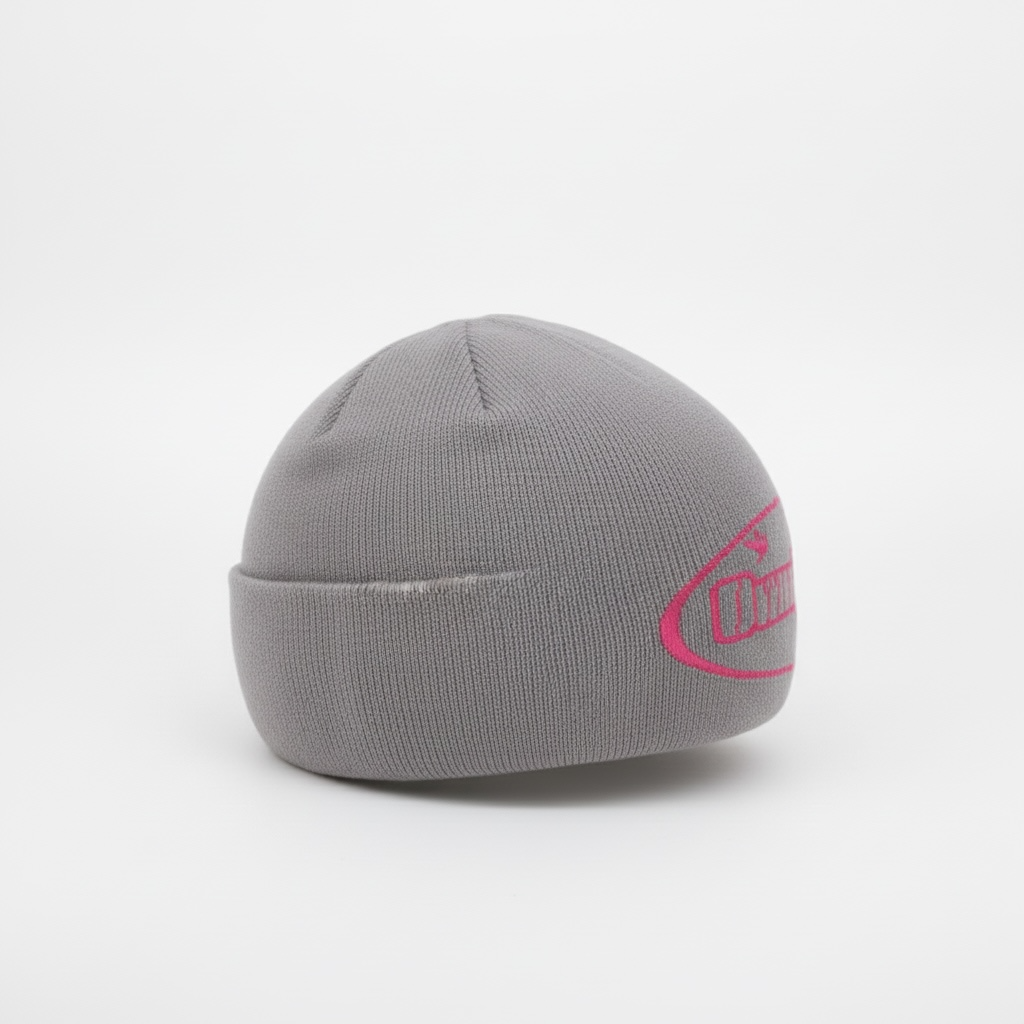 Onsra Reversible Modern Grayscale Beanie