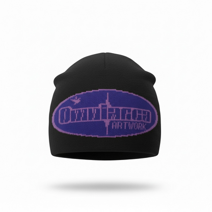 Onsra Reversible High-Contrast Classic Beanie